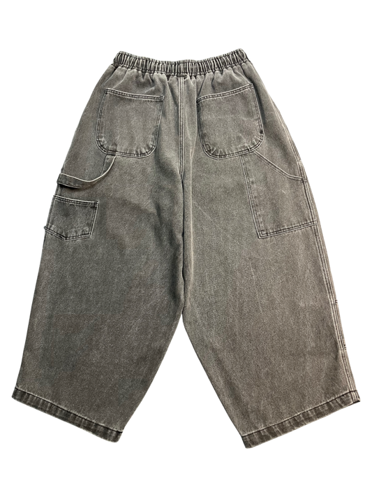 black carpenter jeans