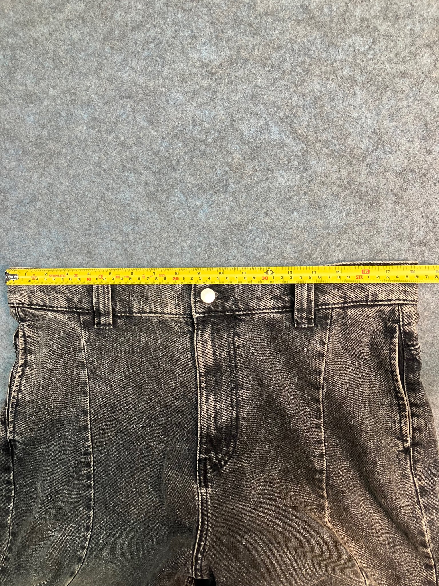 black y2k wide-leg jeans