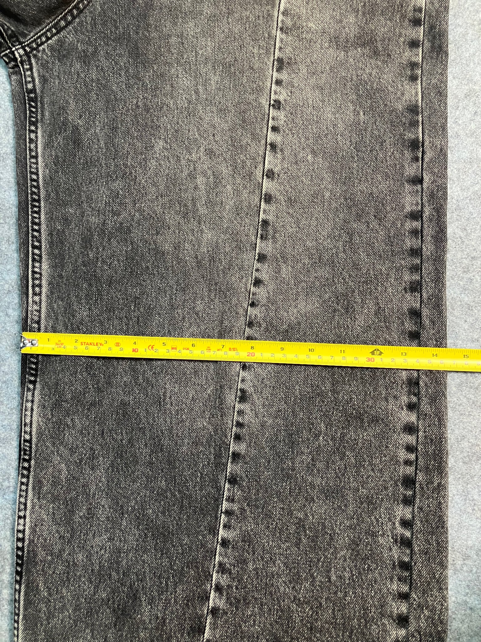 black y2k wide-leg jeans