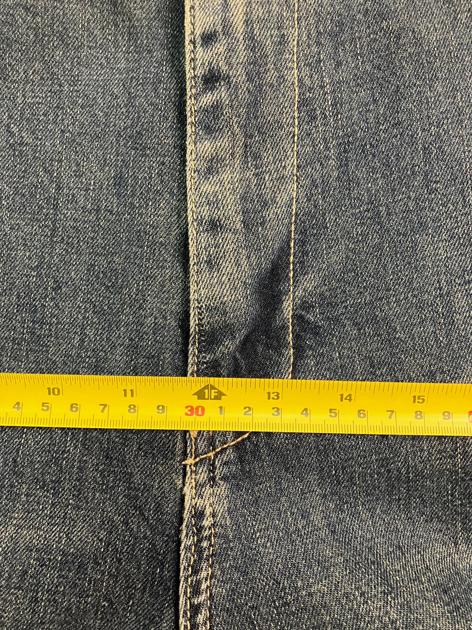 blue y2k baggy jeans