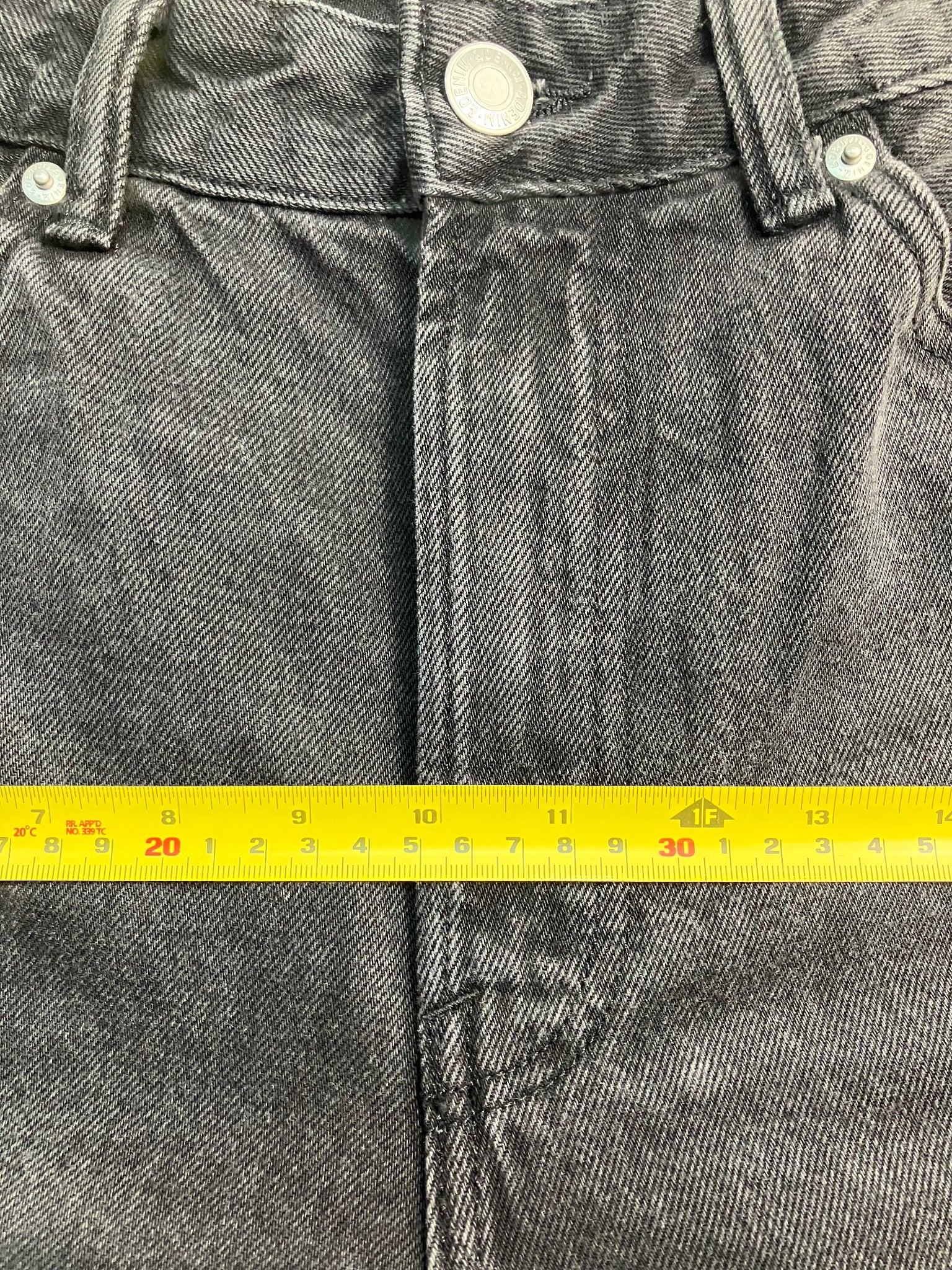 black boot-cut jeans