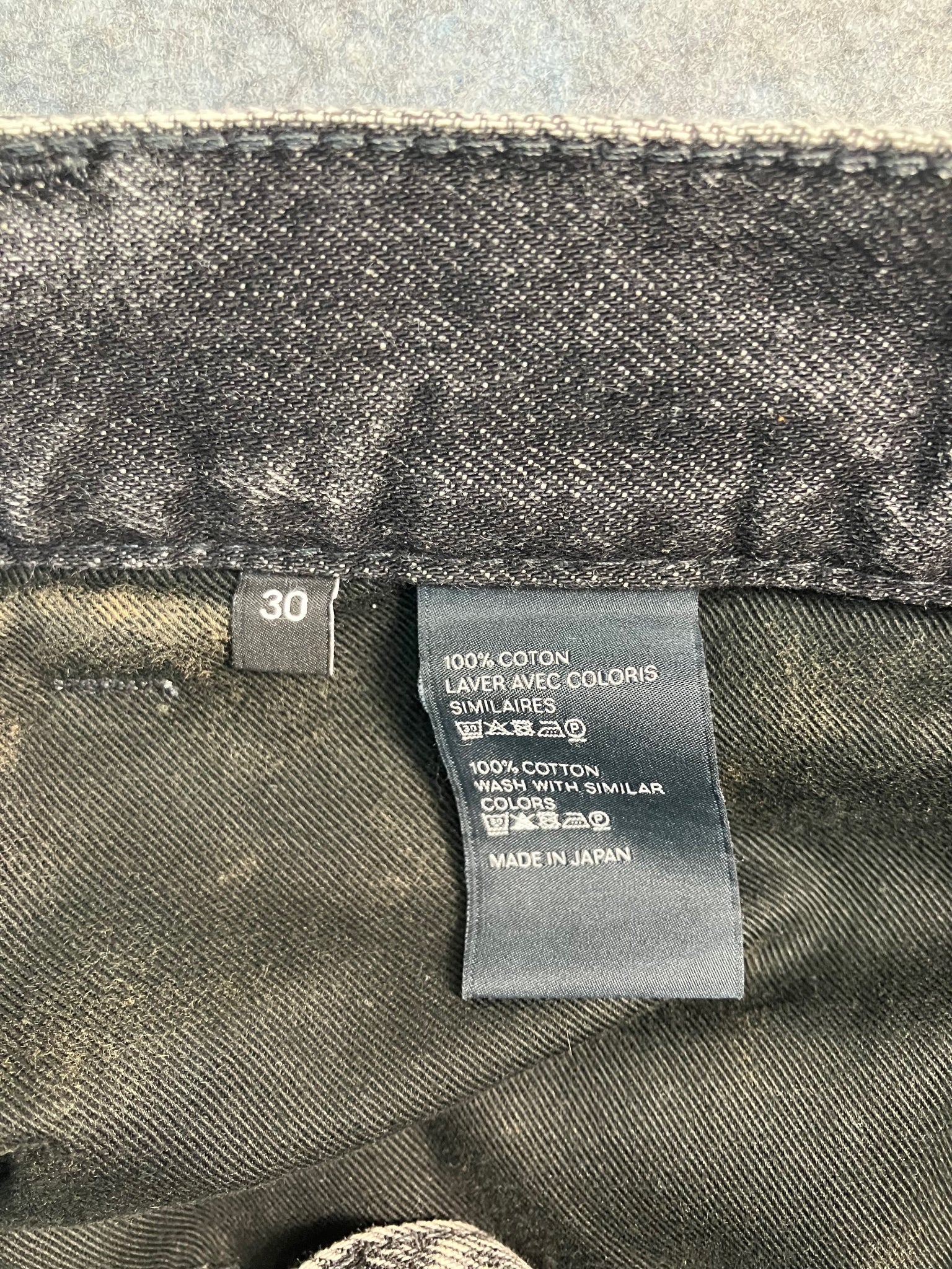 black super jumbo wide-leg jeans