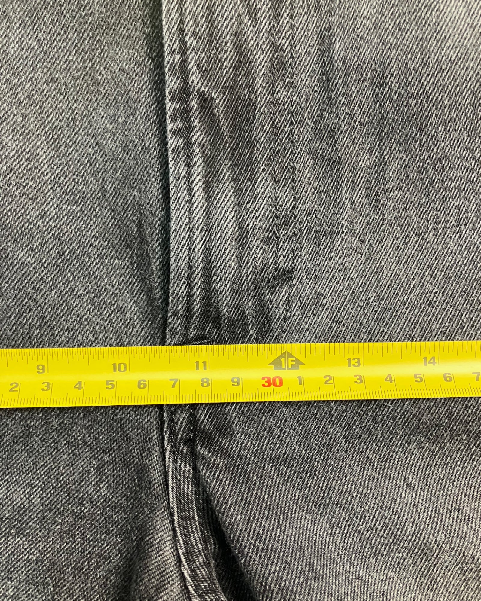 black boot-cut jeans