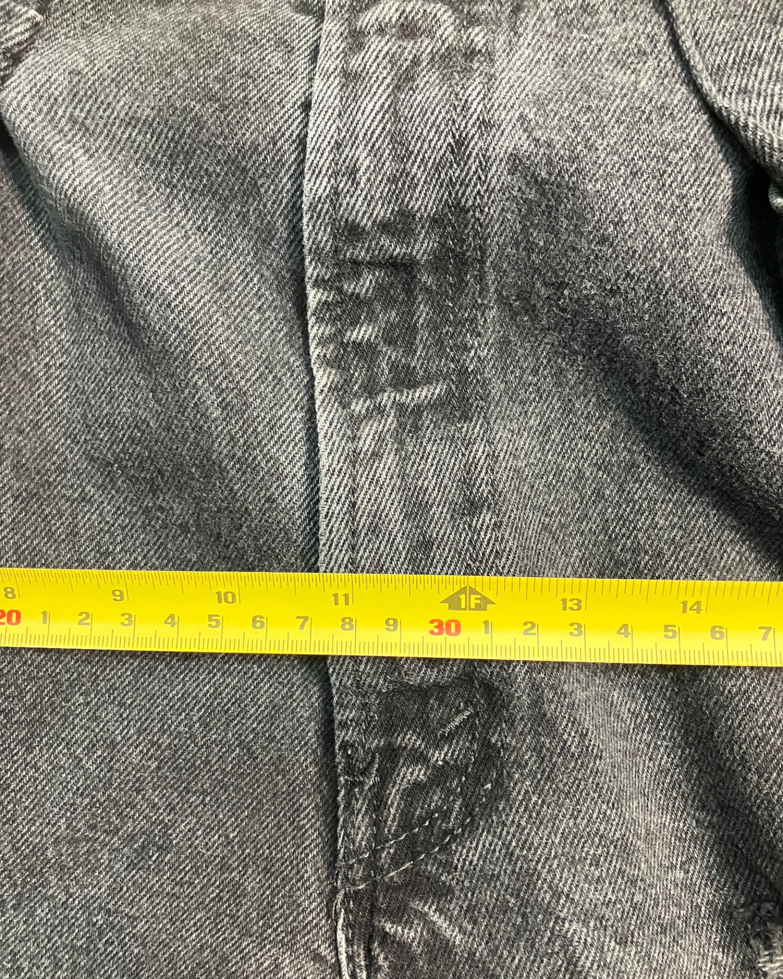 black reworked destructive regular-fit jeans