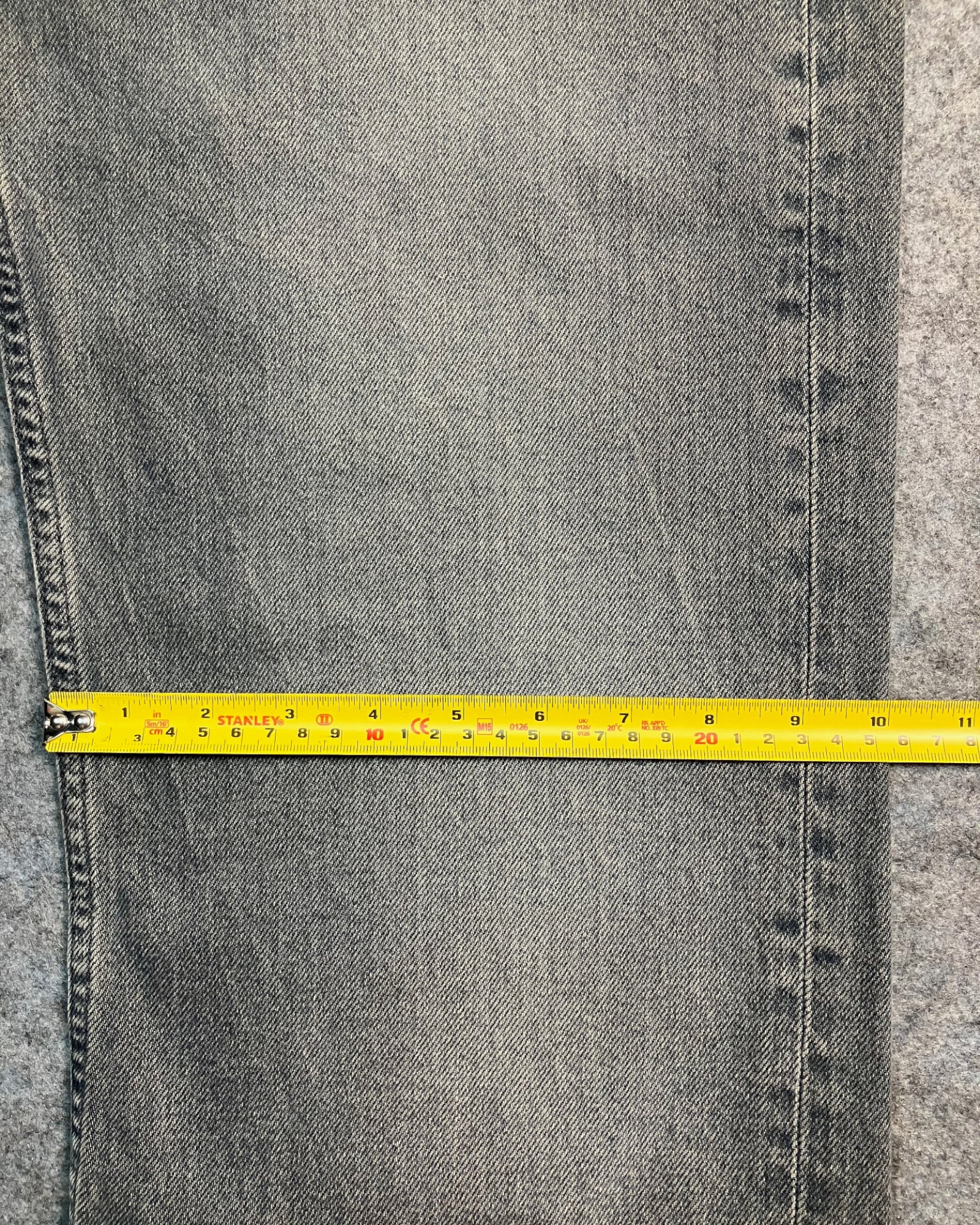 black reworked fc wide-leg jeans