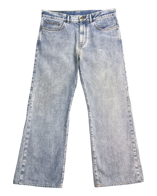 blue virgil abloh regular-fit jeans