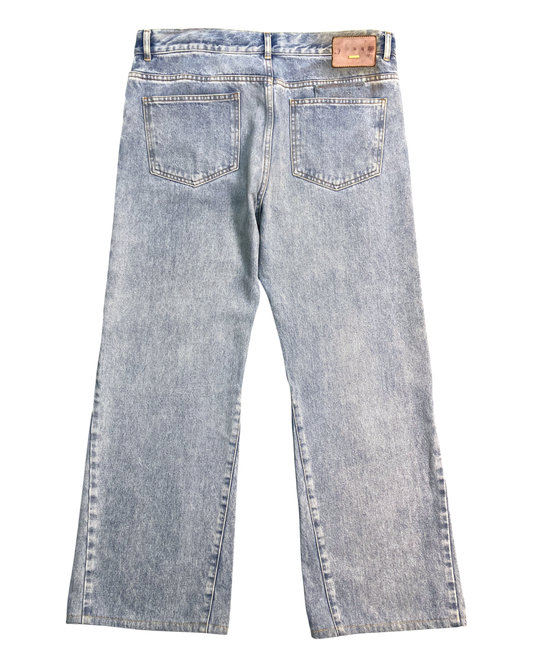 blue virgil abloh regular-fit jeans