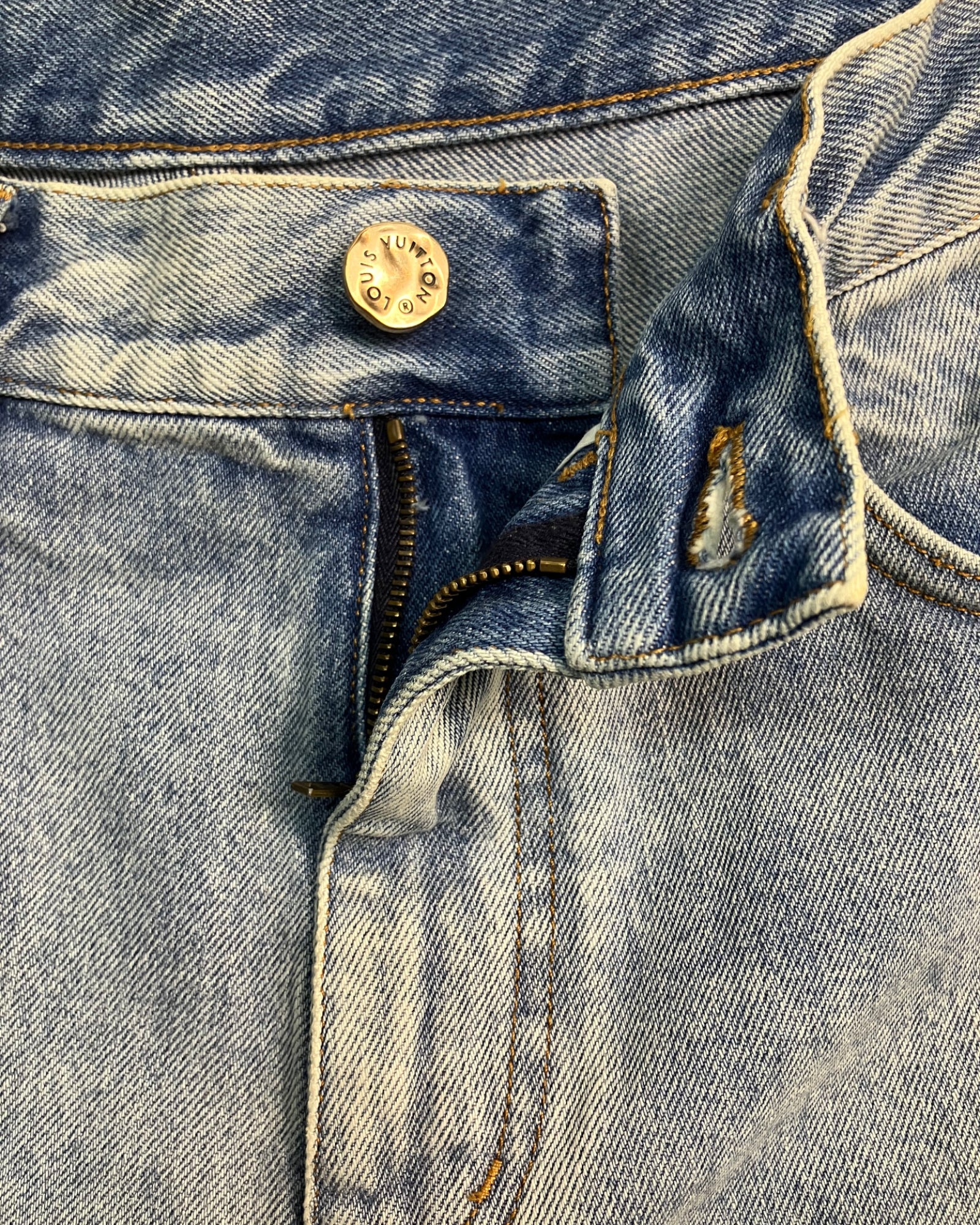 blue virgil abloh regular-fit jeans