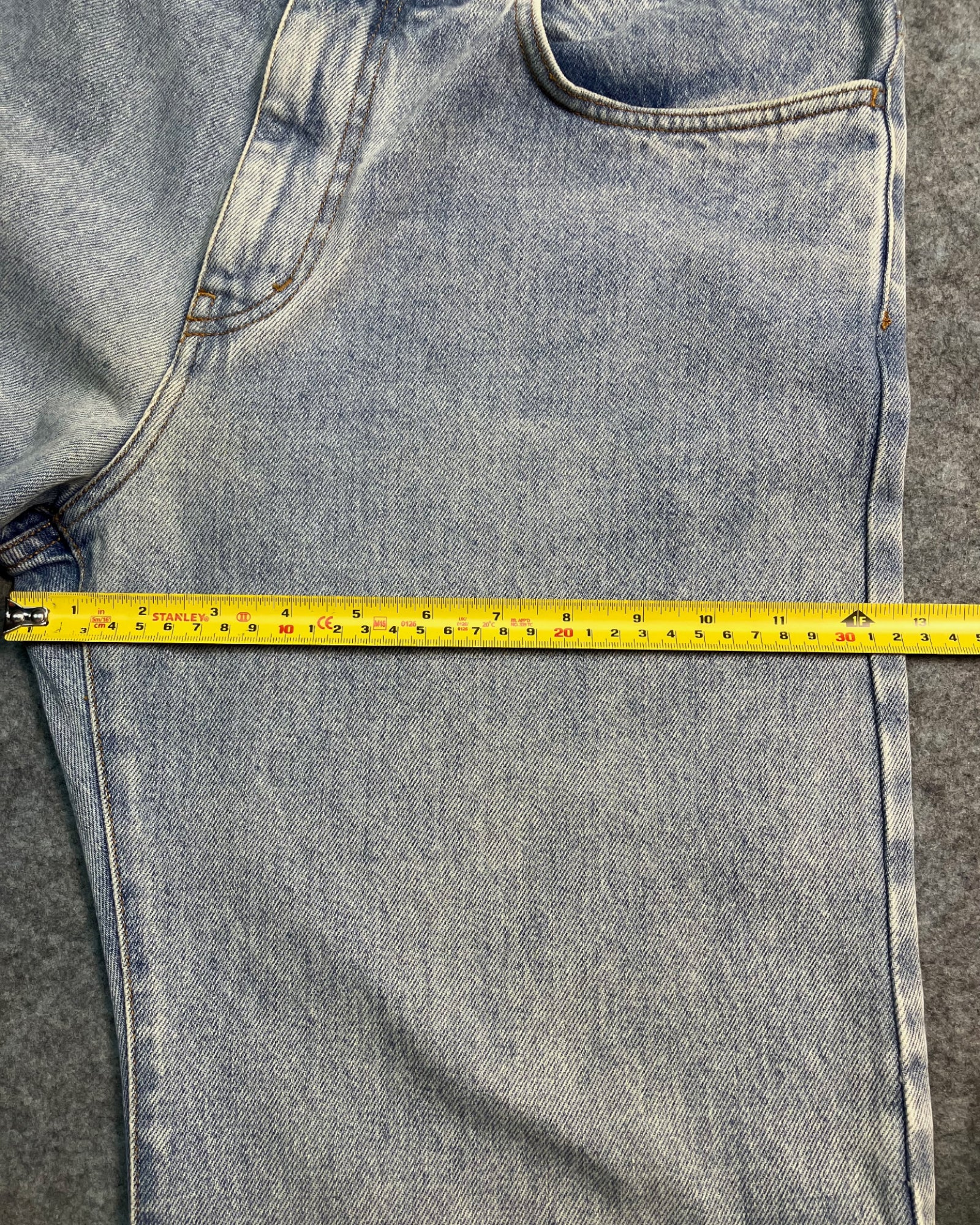 blue virgil abloh regular-fit jeans