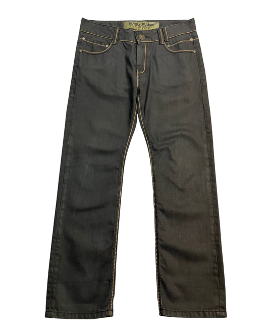 blue regular-fit jeans