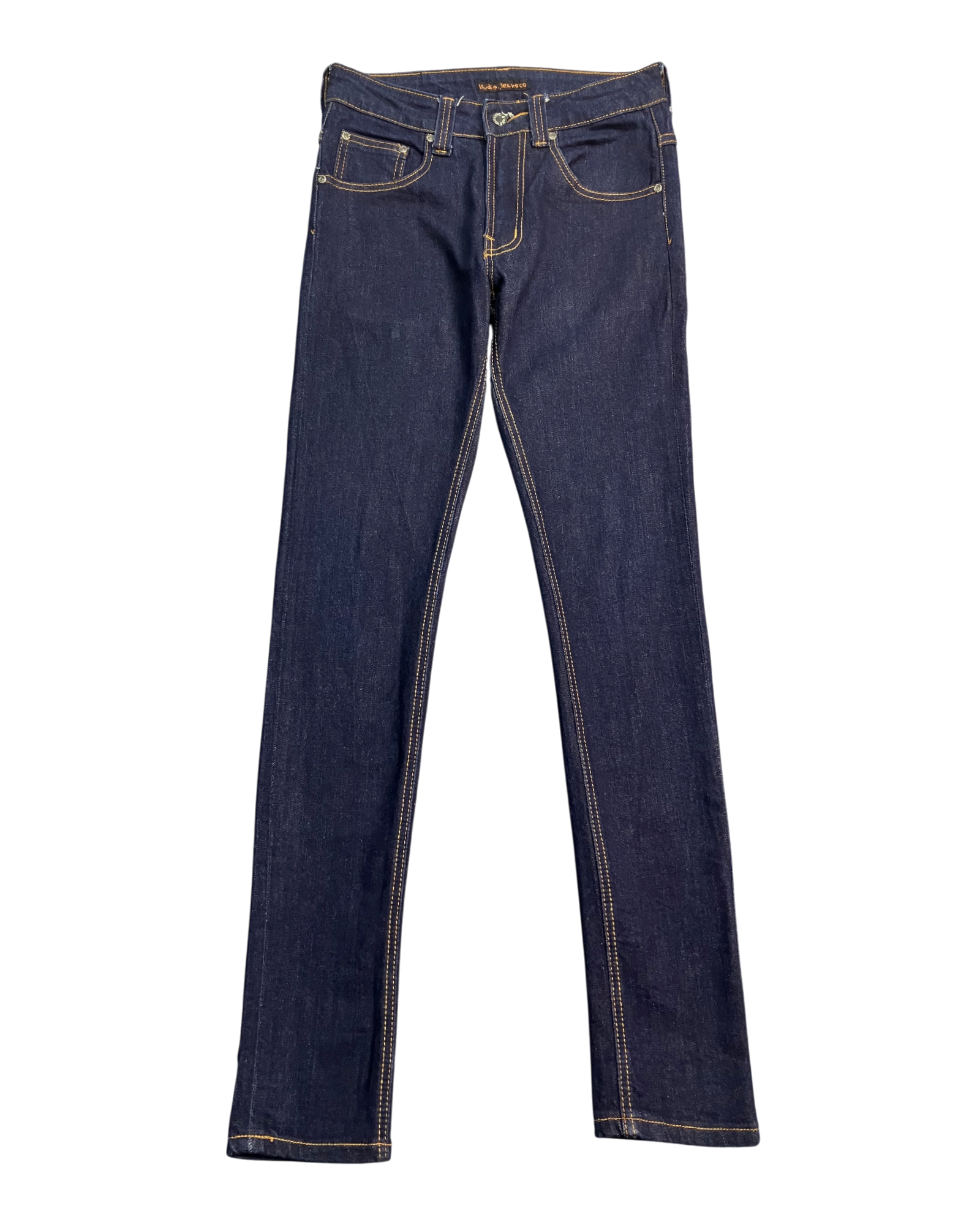 blue slim-fit jeans