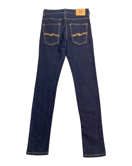 blue slim-fit jeans