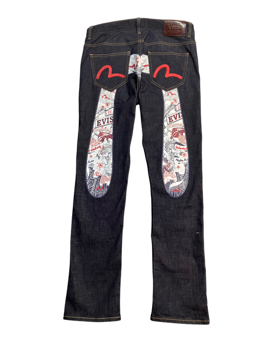 blue slim-fit jeans