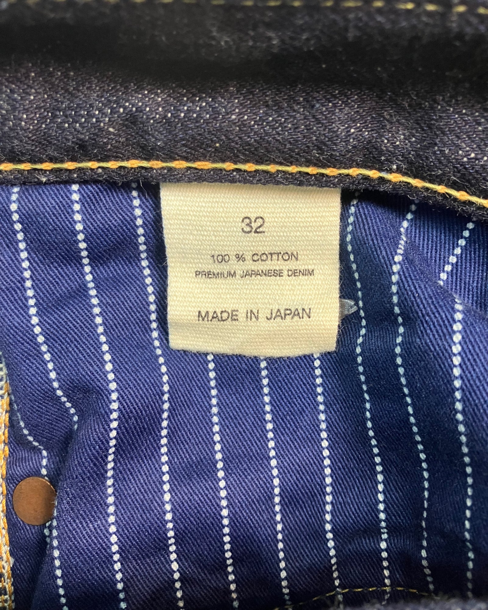 blue washed slim-fit jeans