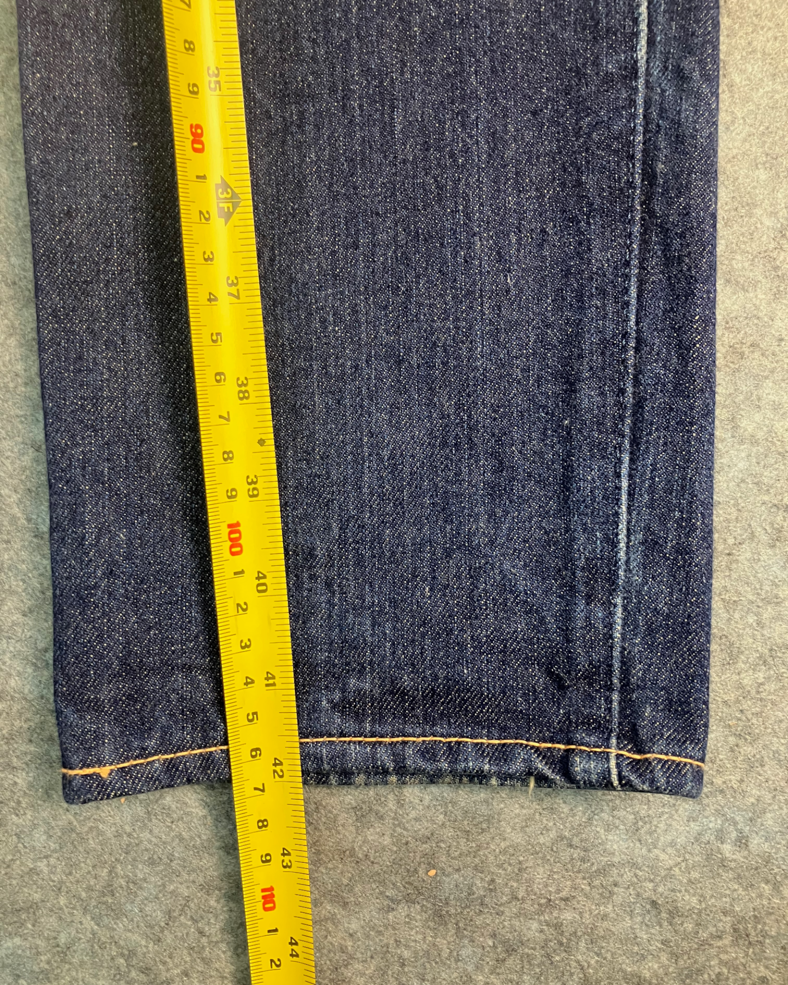 blue slim-fit jeans