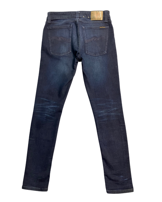 blue skinny jeans