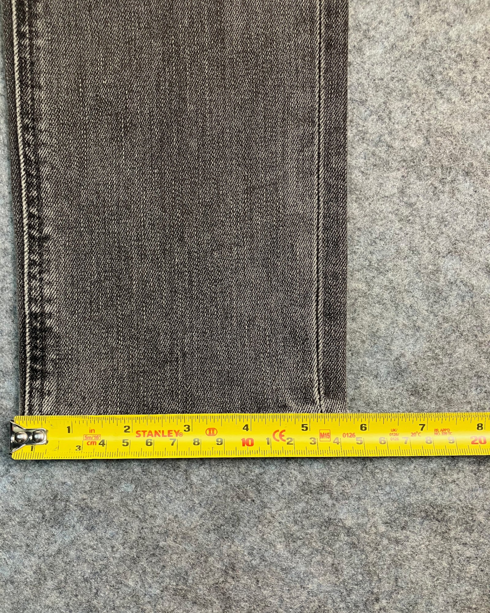 black slim-fit jeans