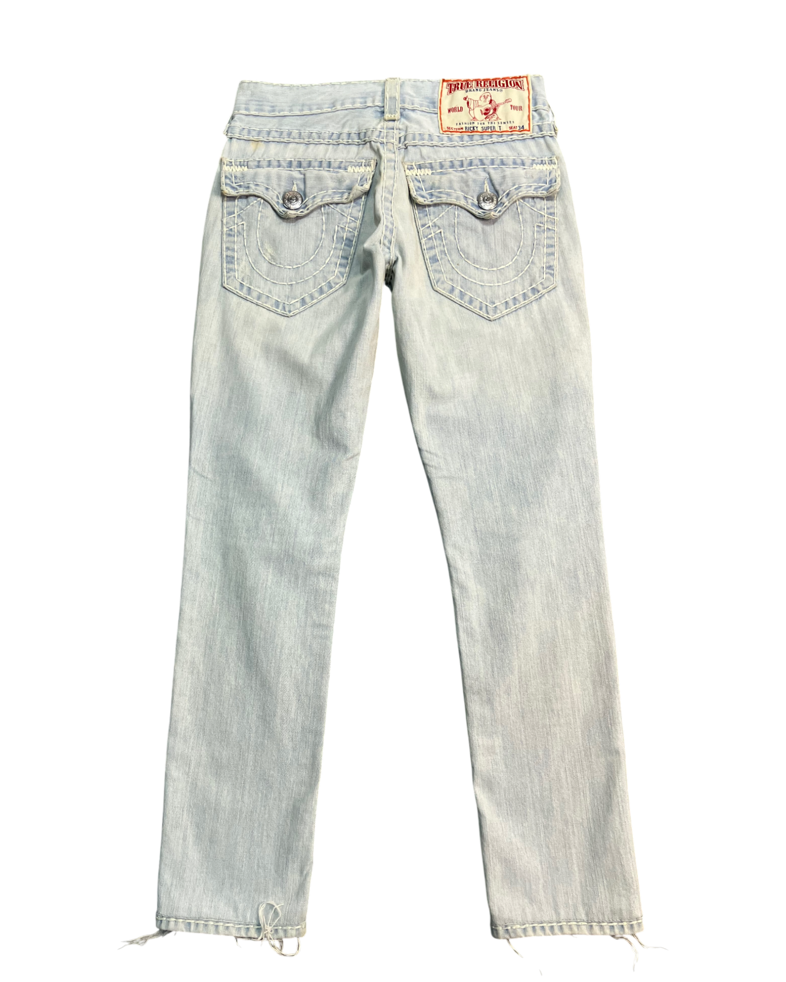 blue regular-fit jeans