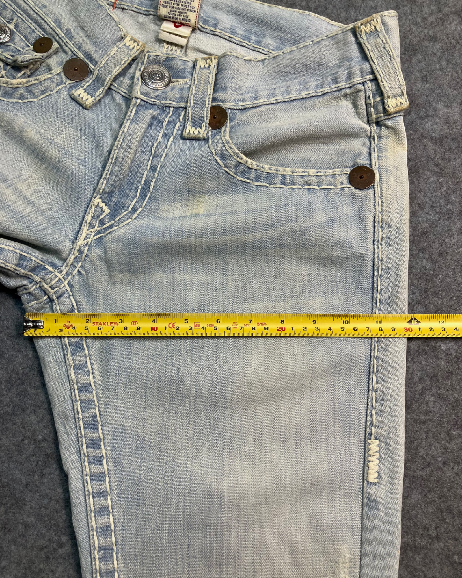 blue regular-fit jeans